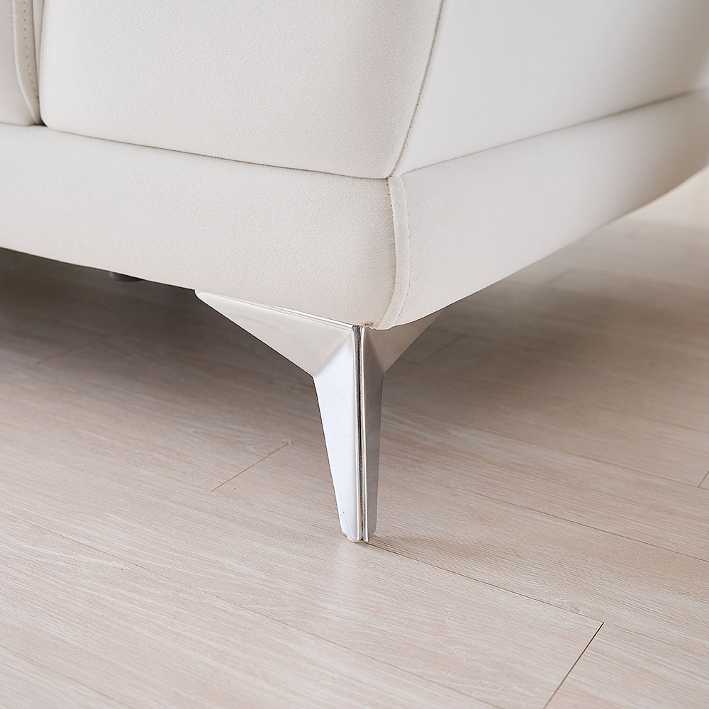 장인가구 컴피 기능성 아쿠아텍스 패브릭 헤드틸팅 3인 소파