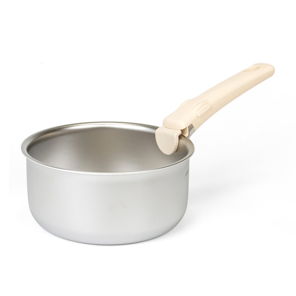 키친아트 스텐316 무연마제냄비 통5중 인덕션 멀티핸들 냄비 18cm 이미지 7
