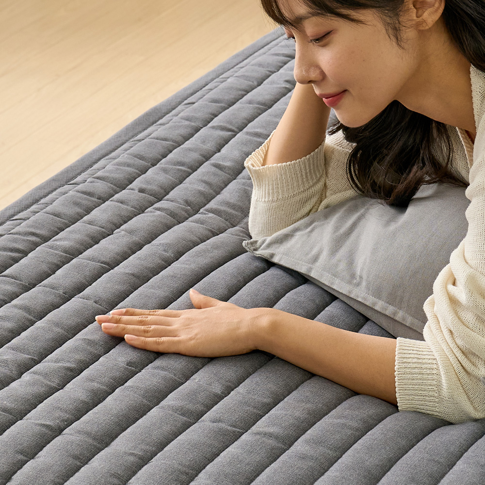 곰표한일 탄소매트 IOT 휴대폰개인맞춤 전자파없는 카본 전기매트 전기요 1인용 미니싱글