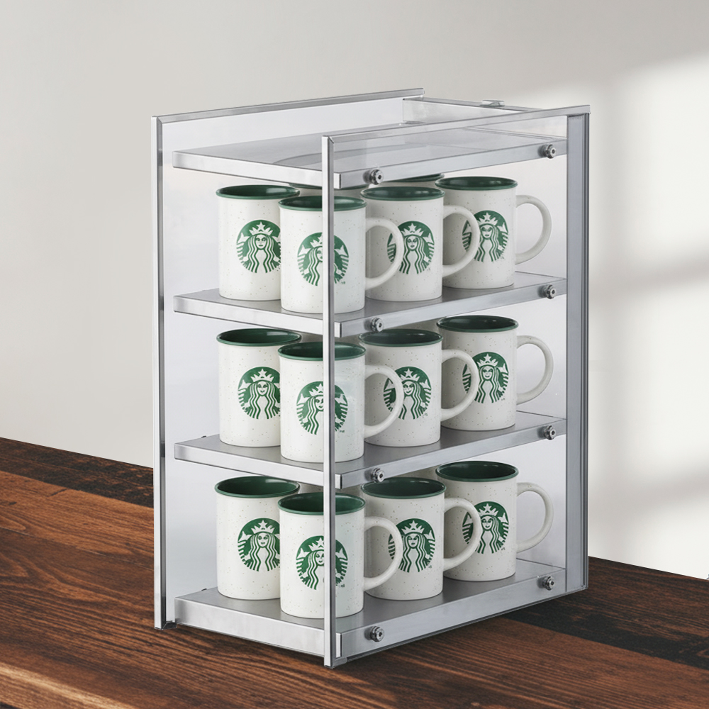 금원하이텍 업소용 컵워머 KHU-063CH 컵보온기 카페 커피잔 머그컵 워머 4단