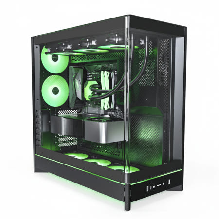 몬텍 MONTECH HS02 PRO 컴퓨터 PC 케이스 (블랙)