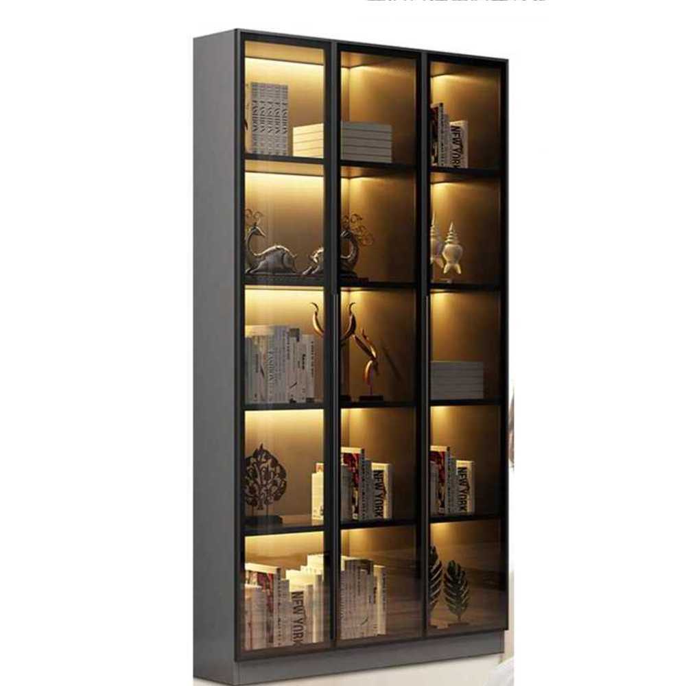 가방 장식장 명품 전시대 매장 인테리어 디스플레이 그레이 + 40x32x200cm - 상세 이미지 2