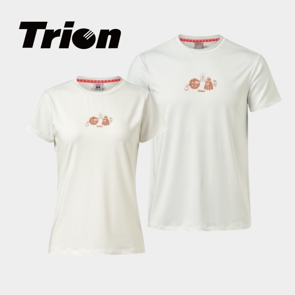 트라이온 배드민턴의류 TR25 코트 라운드 경기복 티셔츠 - 메인 이미지