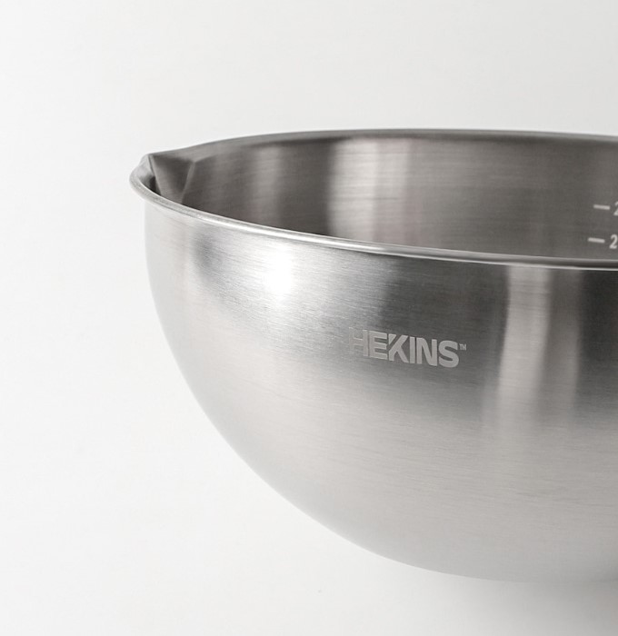 헤킨스 스텐 믹싱볼 20cm 눈금 계량 물코 베이킹볼 - 상세 이미지 2