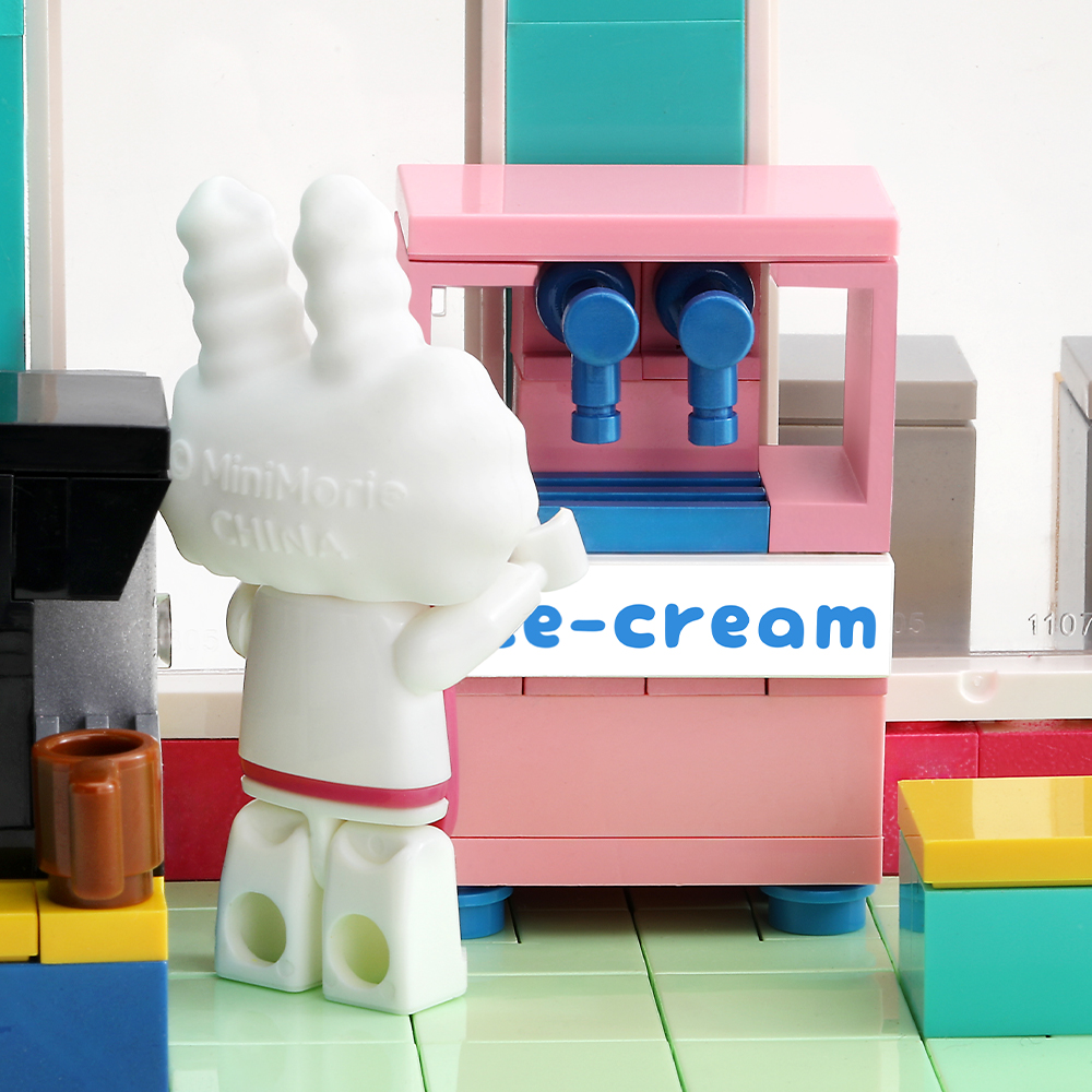 옥스포드 버니콘비니 편의점 블록 장난감 BK3741 - 상세 이미지 5