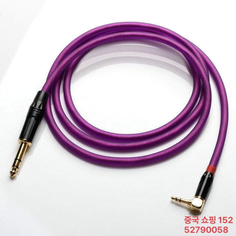 무선 송신기용 DIY Guitar-LINE6 케이블 수입 G50/G90 투명 레드 0.75m - 상세 이미지 4