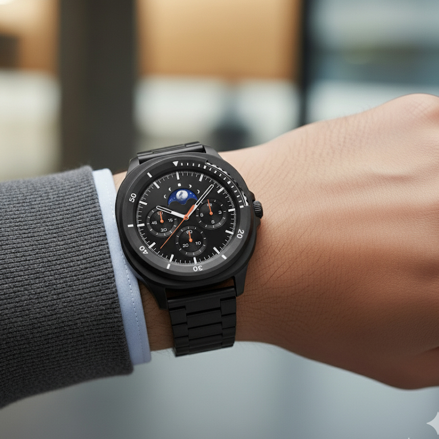갤럭시워치8 클래식 풀커버 베젤 케이스 보호 커버 강화유리 46MM 이미지 7