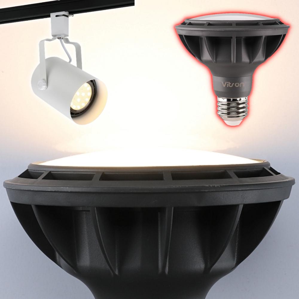 LED 퍼조명 PAR30 스탠드 블랙 인테리어 조명 - 상품 이미지