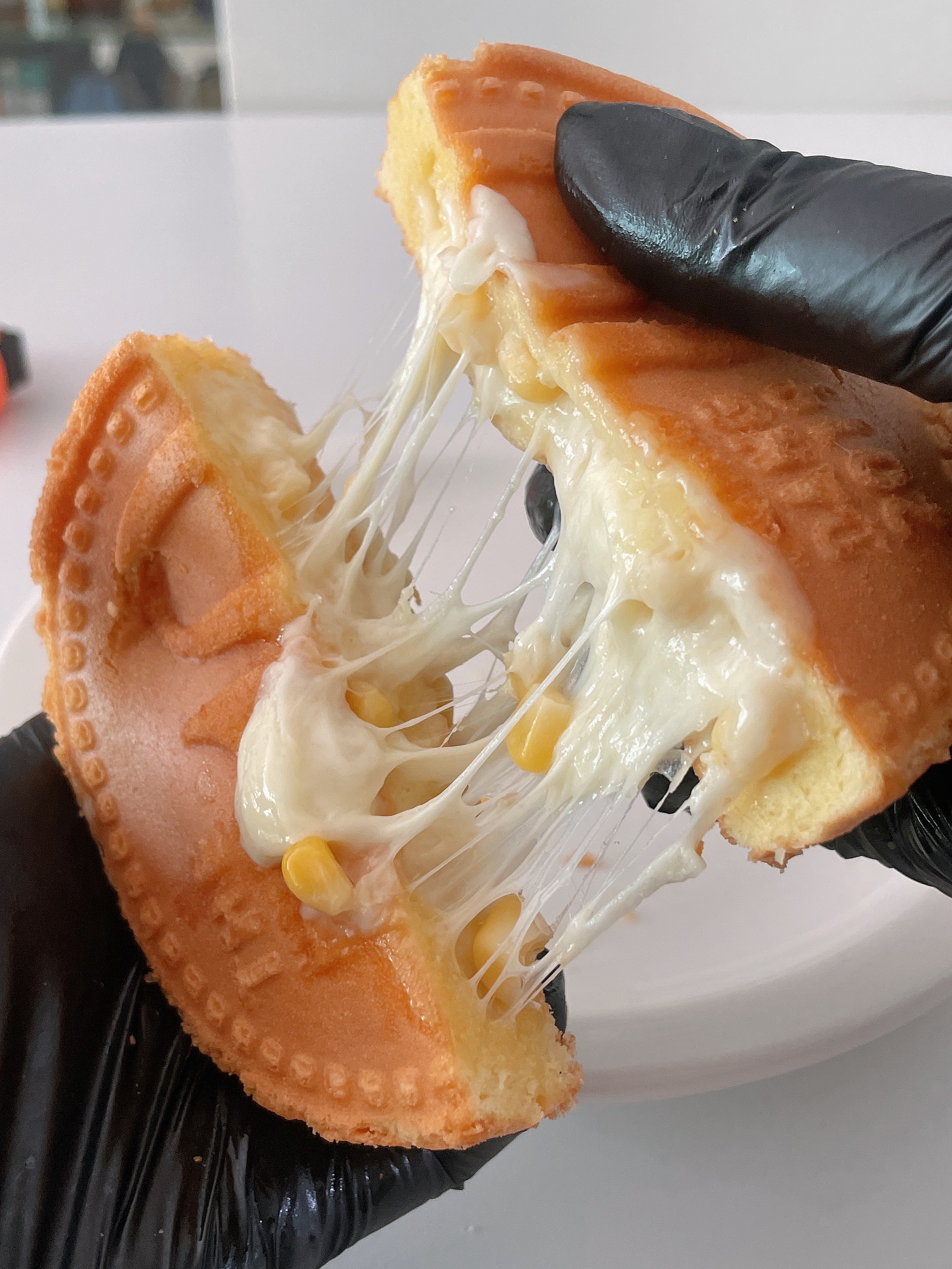화정당 십원빵 경주 모짜렐라치즈 120g x 3봉 4종 모짜렐라 콘치즈 슈크림 크림치즈 - 상세 이미지 4