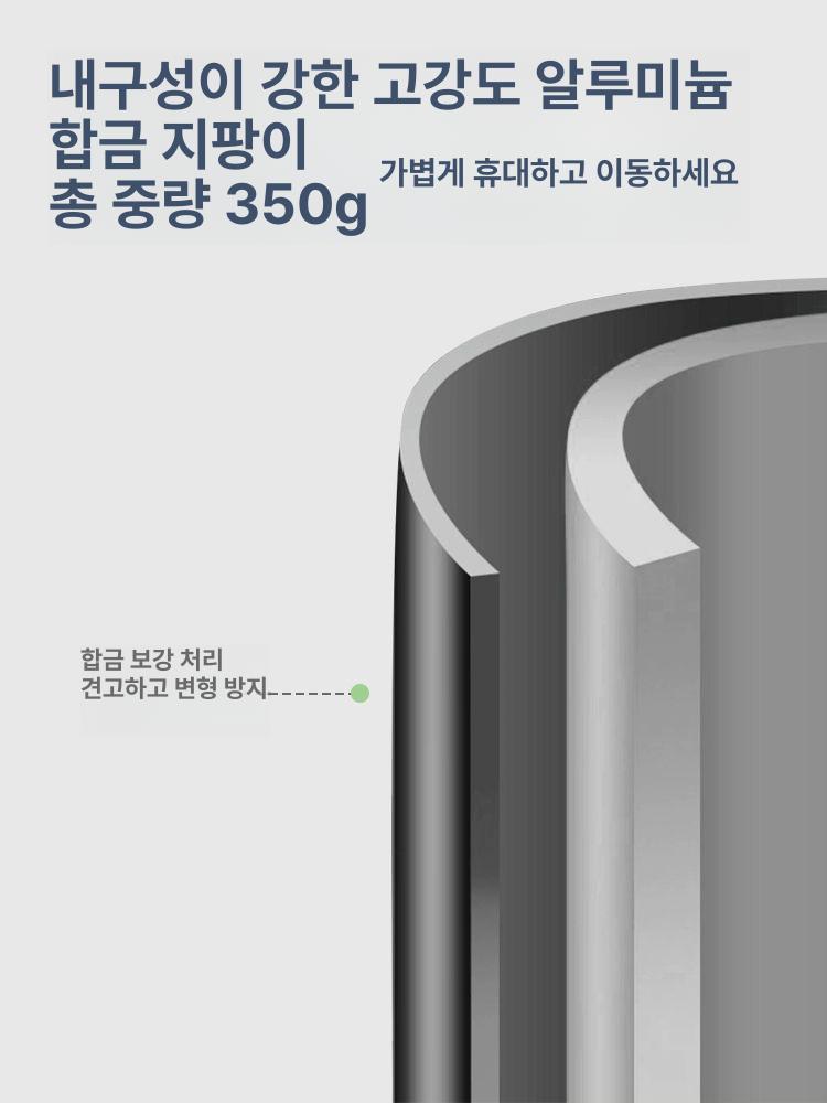 어르신 접이식 경량 지팡이 레트로 빈티지 일본 세련된 그린 - 상세 이미지 3
