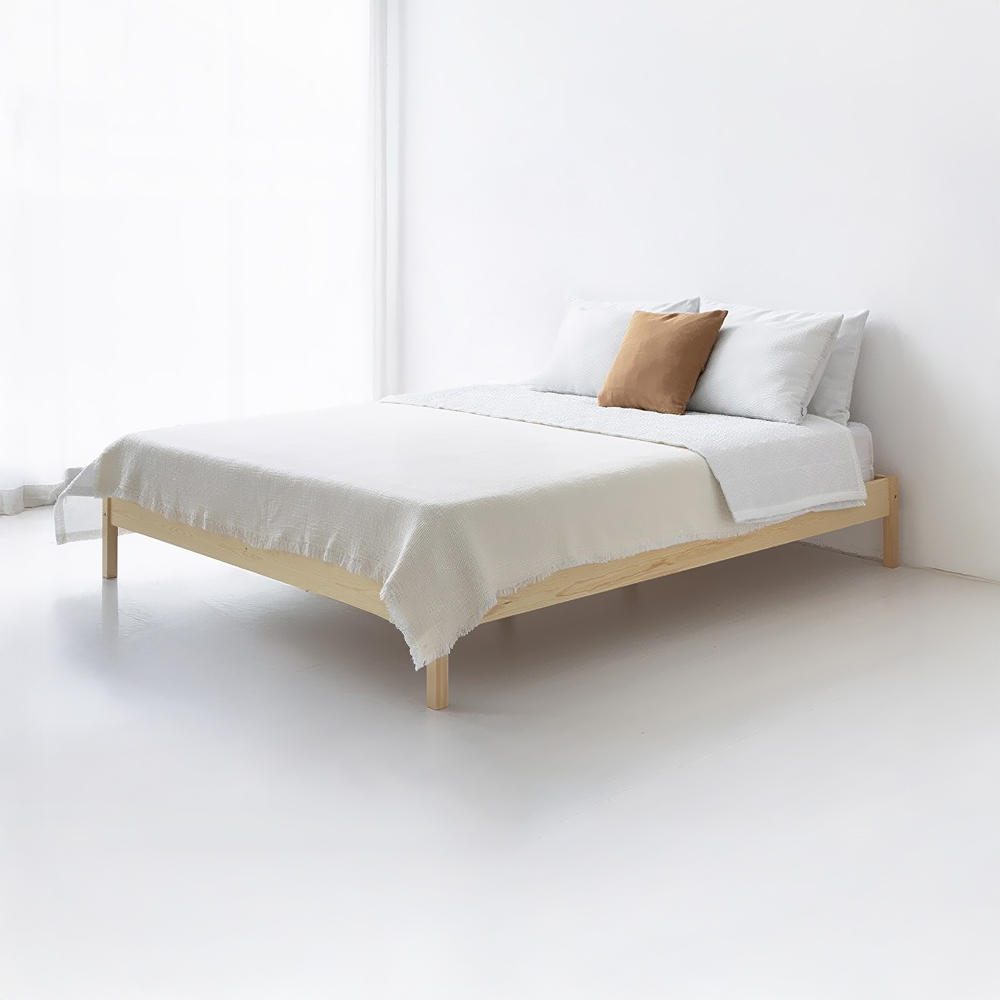 RAVIE 원목침대 킹 180200 소나무 내추럴 8410.7561