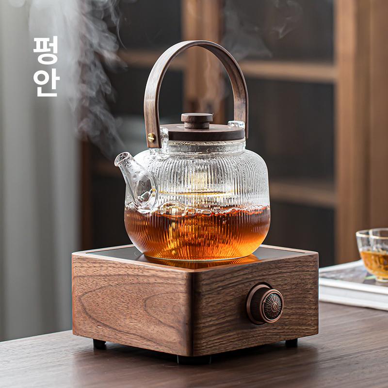 티 워머기 열탕기 티팟 티메이커 카페 보온 전기 다도 스토브 601mL 이상 700mL 이하 - 상세 이미지 2