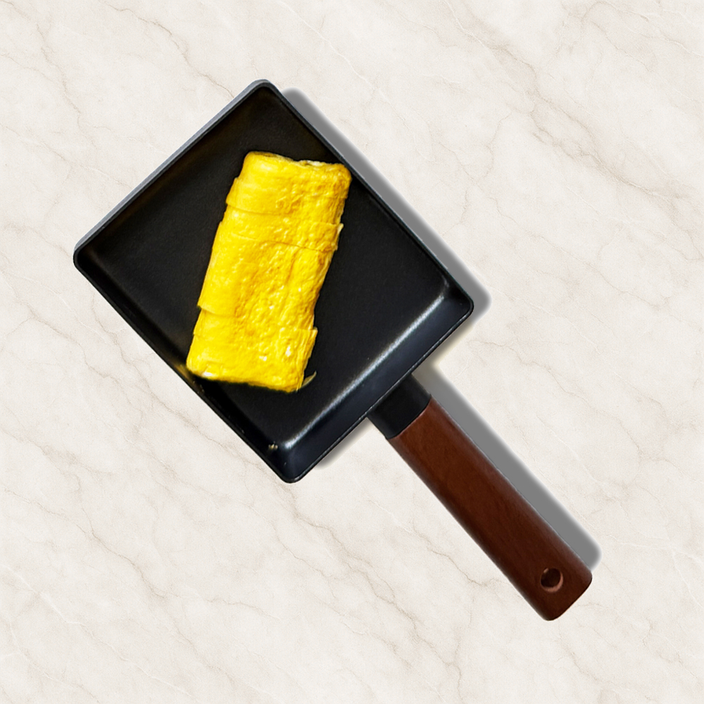 델라고 계란말이 프라이팬 에그팬 티타늄코팅 오일마스터 18cm