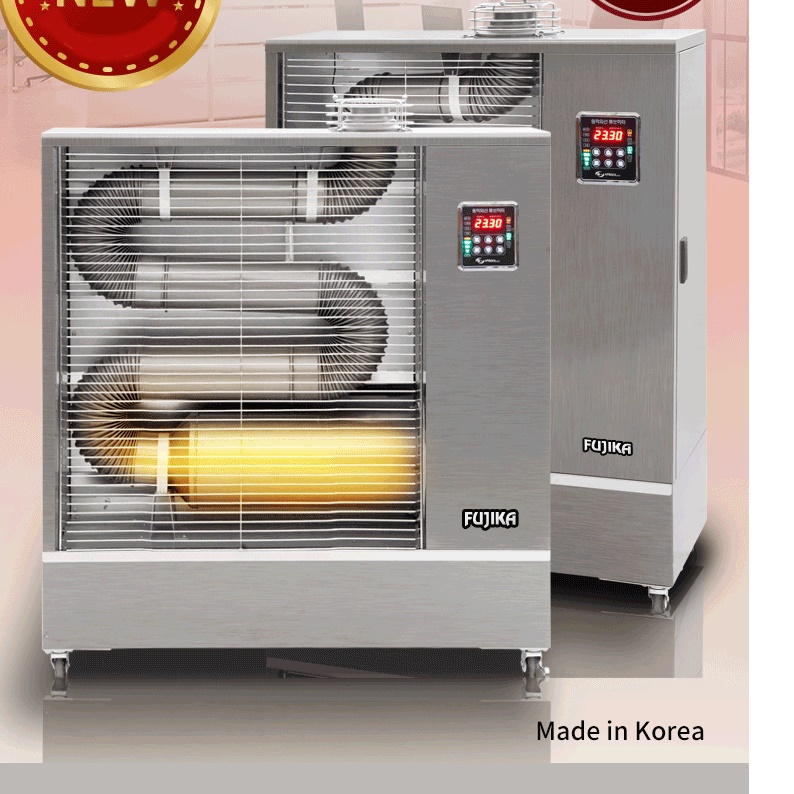 25평 업소용 돈풍기 곱창 난로 석유 난방기 매장 주름관 히터