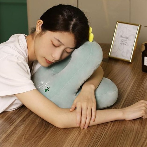 엎드리는쿠션 기대는 엎드림 엎드려 자는 베개 낮잠 책상 이미지 7