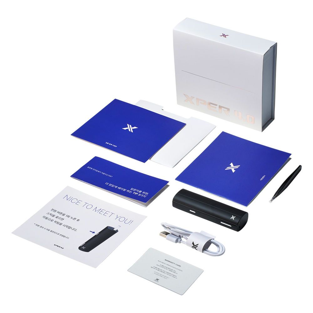 궐련형 전자담배 기계 차이코스 엑스퍼 4.0  인덕션 테리아 권렬형 전담