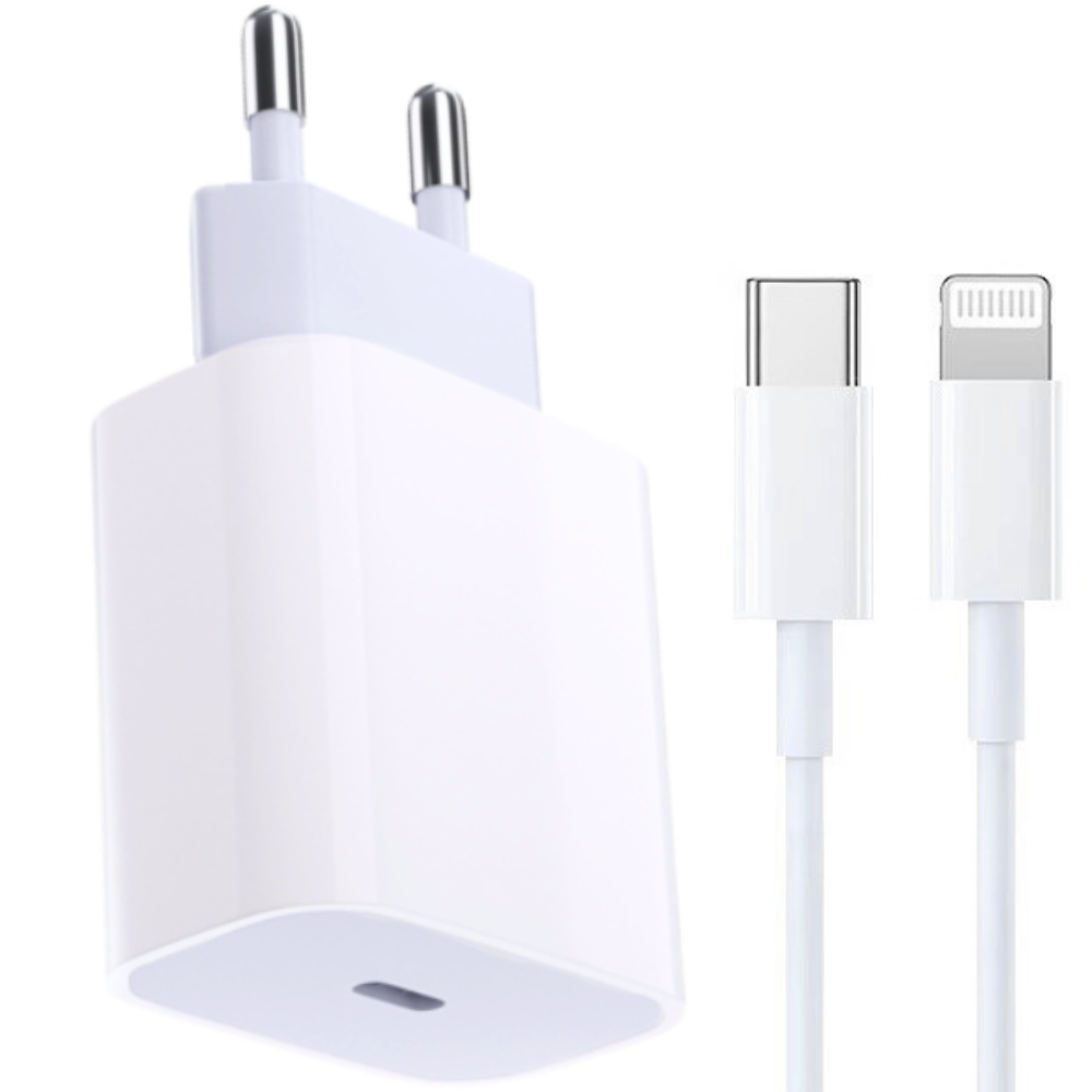 푸른빛 아이폰 고속 충전기 에어팟 8핀 고속 충전기 아이패드 아이폰 어댑터 호환 케이블 2m 제품 이미지