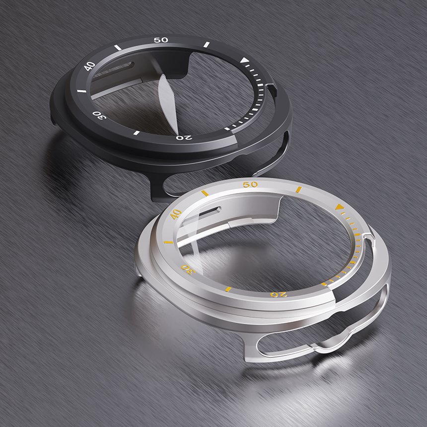 갤럭시워치8 클래식 풀커버 베젤 케이스 보호 커버 강화유리 46MM 이미지 8