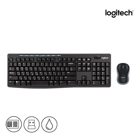 로지텍 MK270R 무선 콤보 키보드 마우스 셋트 블랙 정품(zoaa)