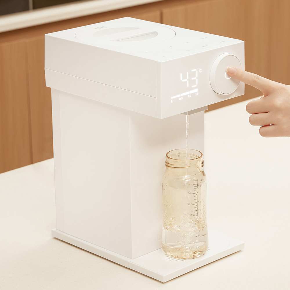 라비킷 자동 출수형 분유포트 4세대 국내유일 통분리세척 대용량 전기포트 출산선물