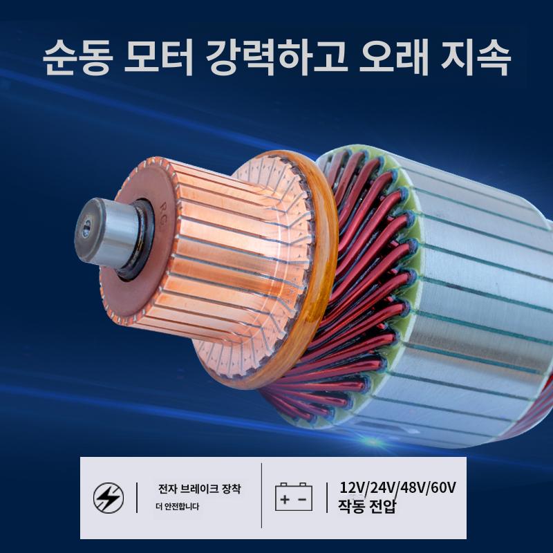 차량용 윈치 우인치 도르래 견인 원치 적재 핸들 와이어 12V 3000lb 원격 제어 3대 - 상세 이미지 4