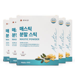 백세식품 그리스 매스틱검 분말 스틱 3g x 30포 30일분 HACCP ... 맛있게 먹은 솔직 후기 - 상품 이미지 4