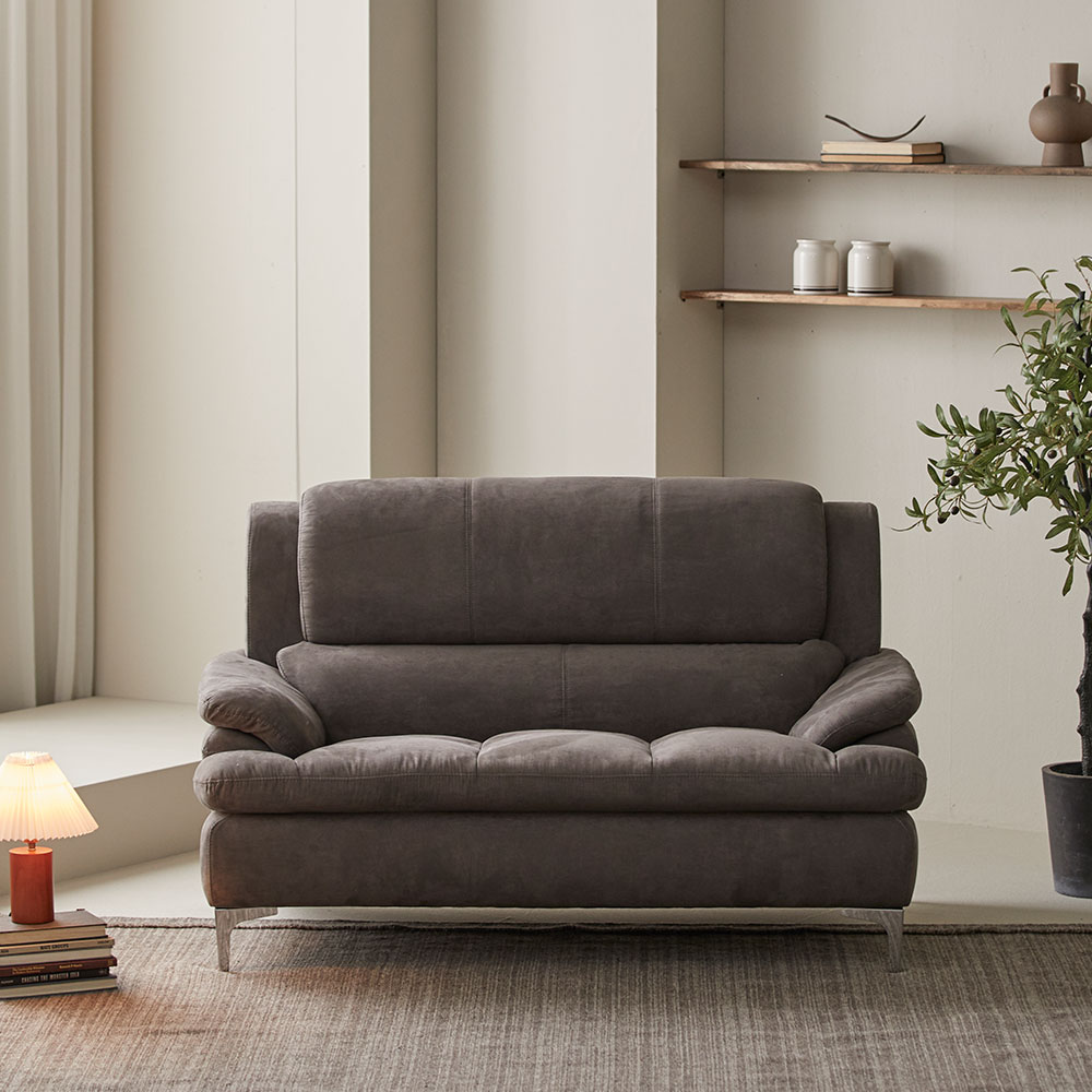 장인가구 콤마 아쿠아텍스 방수 패브릭 예쁜 카페 거실 소파 2인