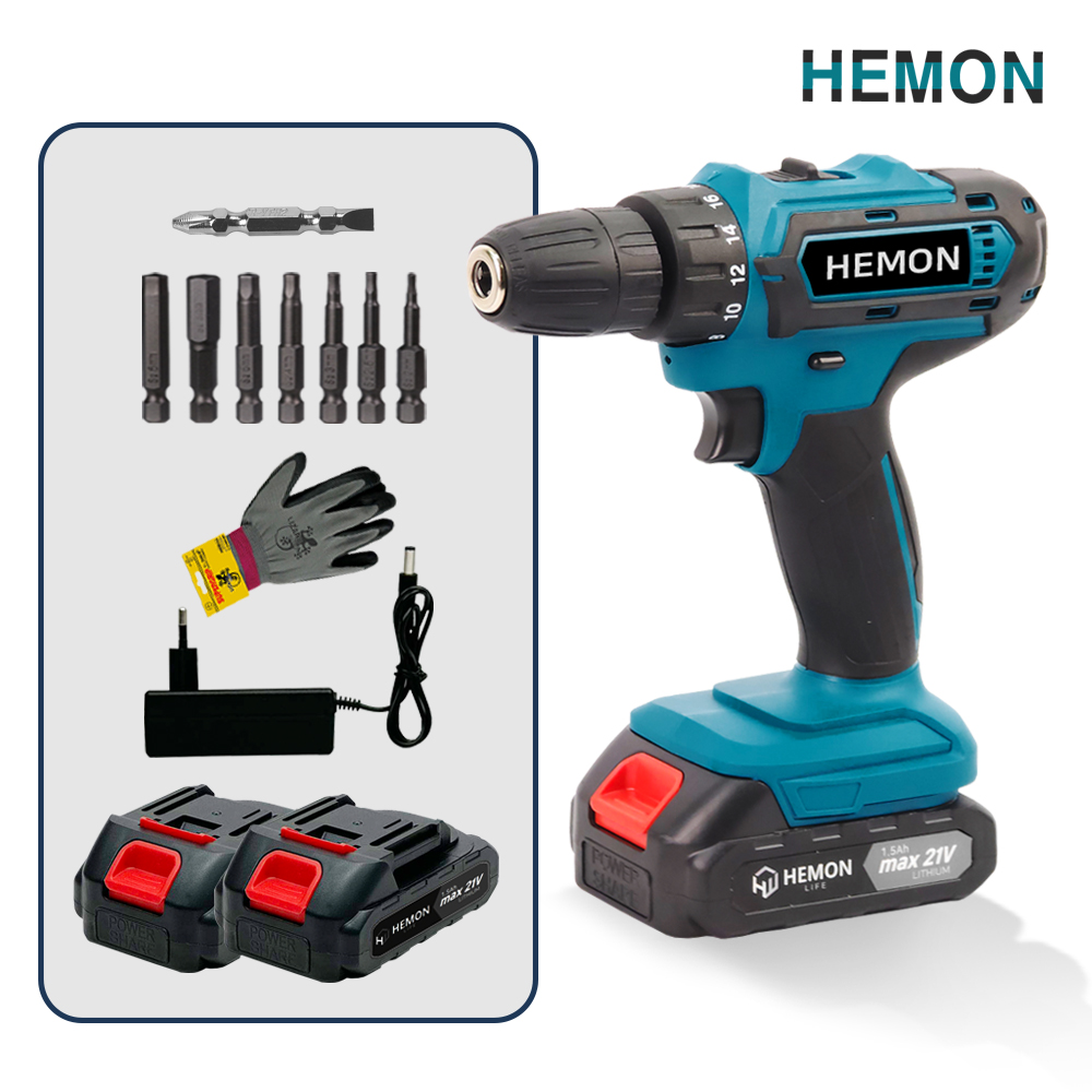 헤몬 더원 오닉스 전동드릴 무선 충전 전동 드라이버 드릴 공구