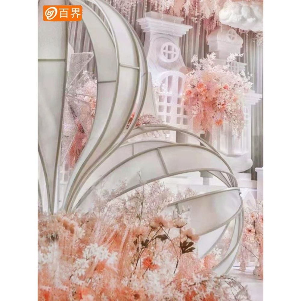 열기구모형 웨딩소품 풍선 모형 촬영 조형물 인테리어 웨딩 골드 - 상세 이미지 4