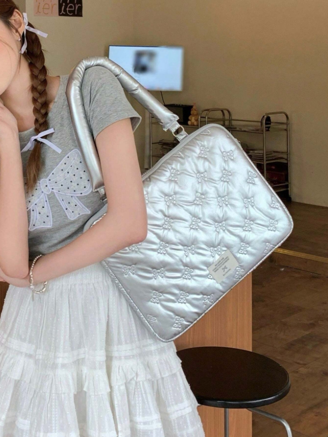 LA판타지 여자 노트북파우치 실버 여성 노트북가방 모든사이즈 15.6인치