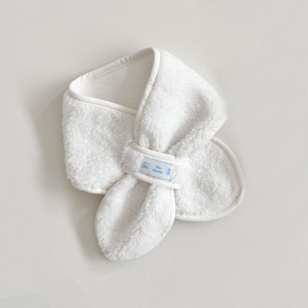 올포홈 포근 양털 아기 목도리 유아 넥워머 아동 머플러 겨울 끼우는목도리