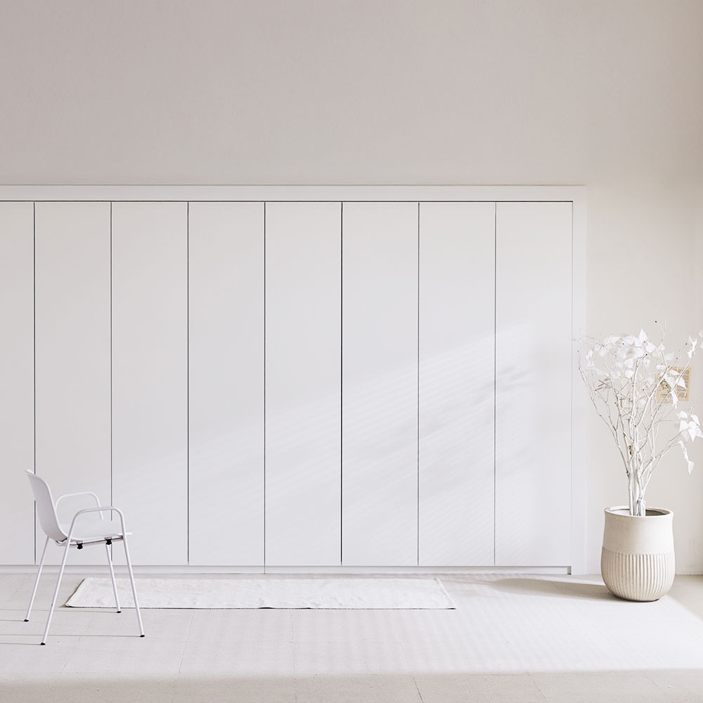 장인가구 드로잉 E0등급 여닫이 붙박이장 서라운딩 최적화 맞춤시공 30cm 작은방 안방