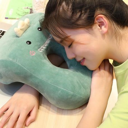 엎드리는쿠션 기대는 엎드림 엎드려 자는 베개 책상 낮잠 이미지 8