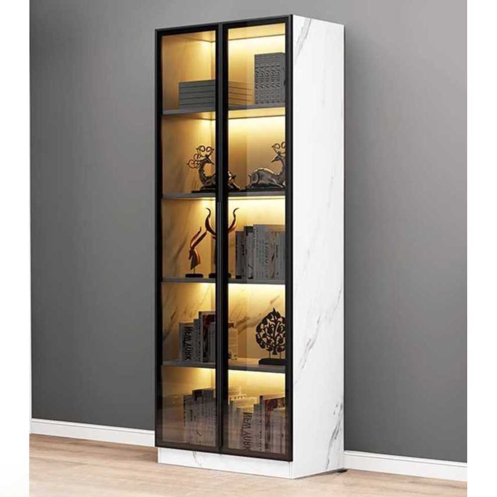가방 장식장 명품 전시대 매장 인테리어 디스플레이 그레이 + 40x32x200cm - 상품 이미지