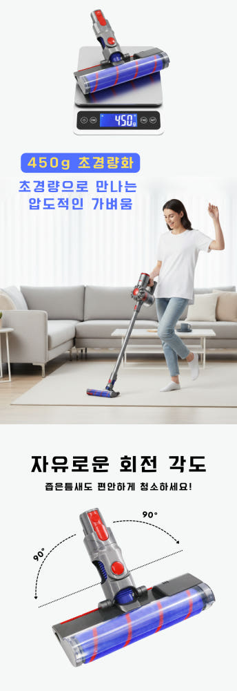 다이슨 V12 디텍트 호환 헤드