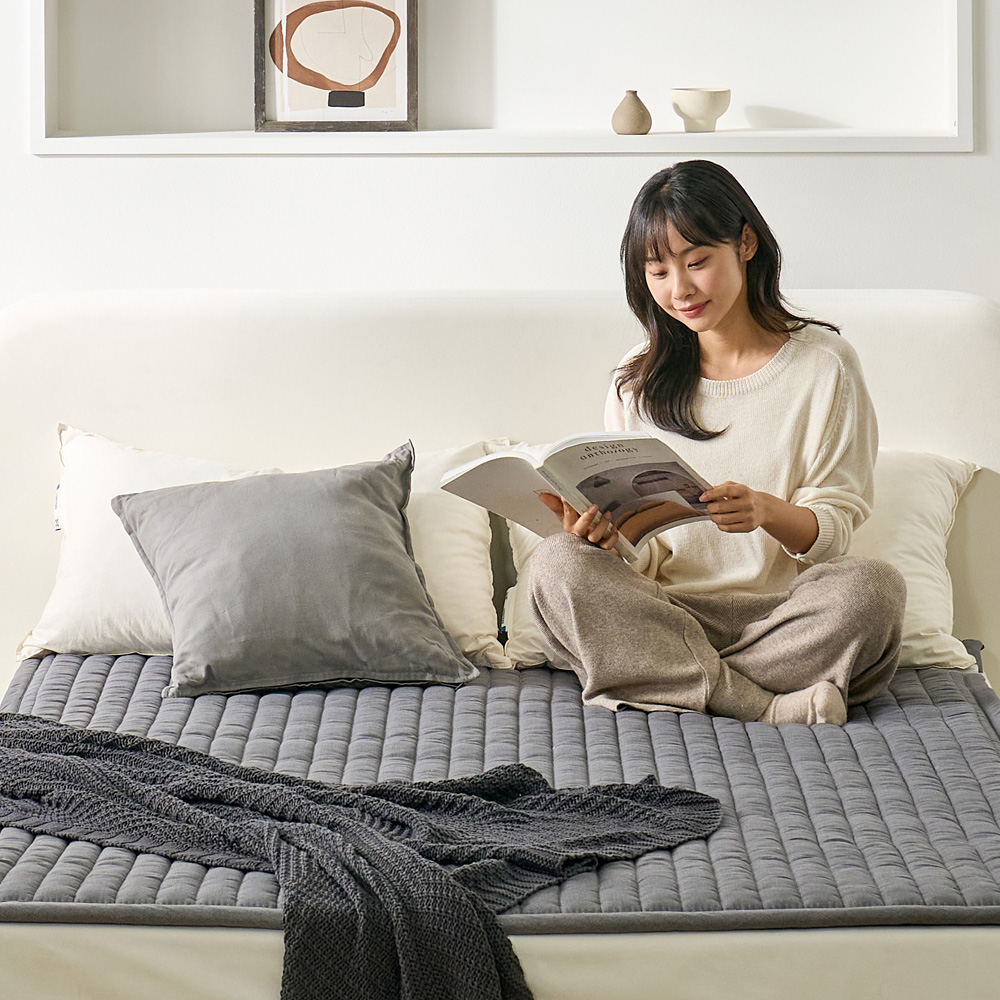 곰표한일 탄소매트 IOT 휴대폰개인맞춤 전자파없는 카본 전기매트 전기요 1인용 미니싱글