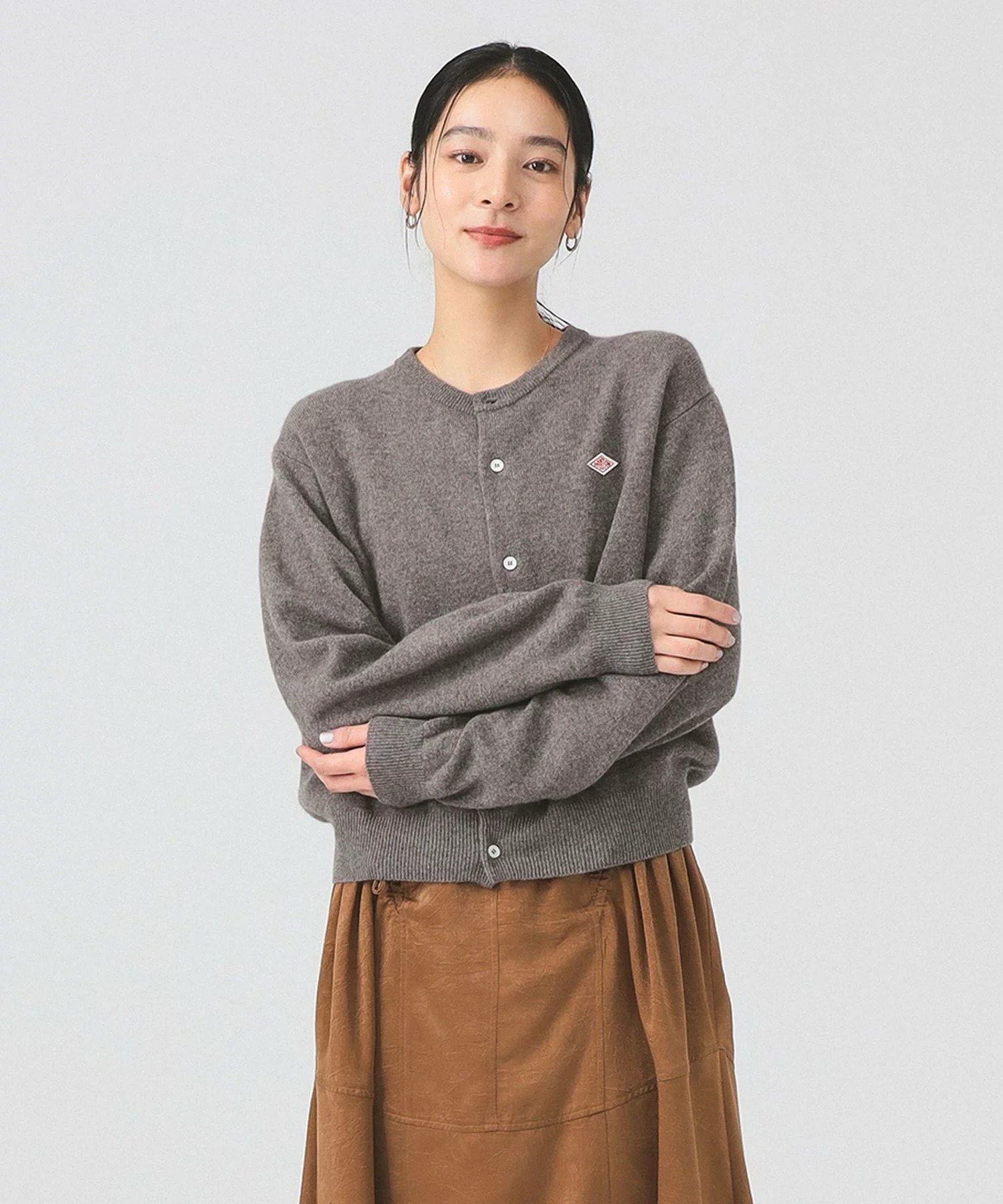 단톤 크루넥 카디건 DT-D0031 LMW 페일블루, 36 - 상세 이미지 3