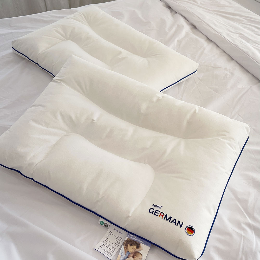 사라하우스 진드기 방지 경추베개 목디스크 일자목 거북목 숙면 목편한 낮은 베개