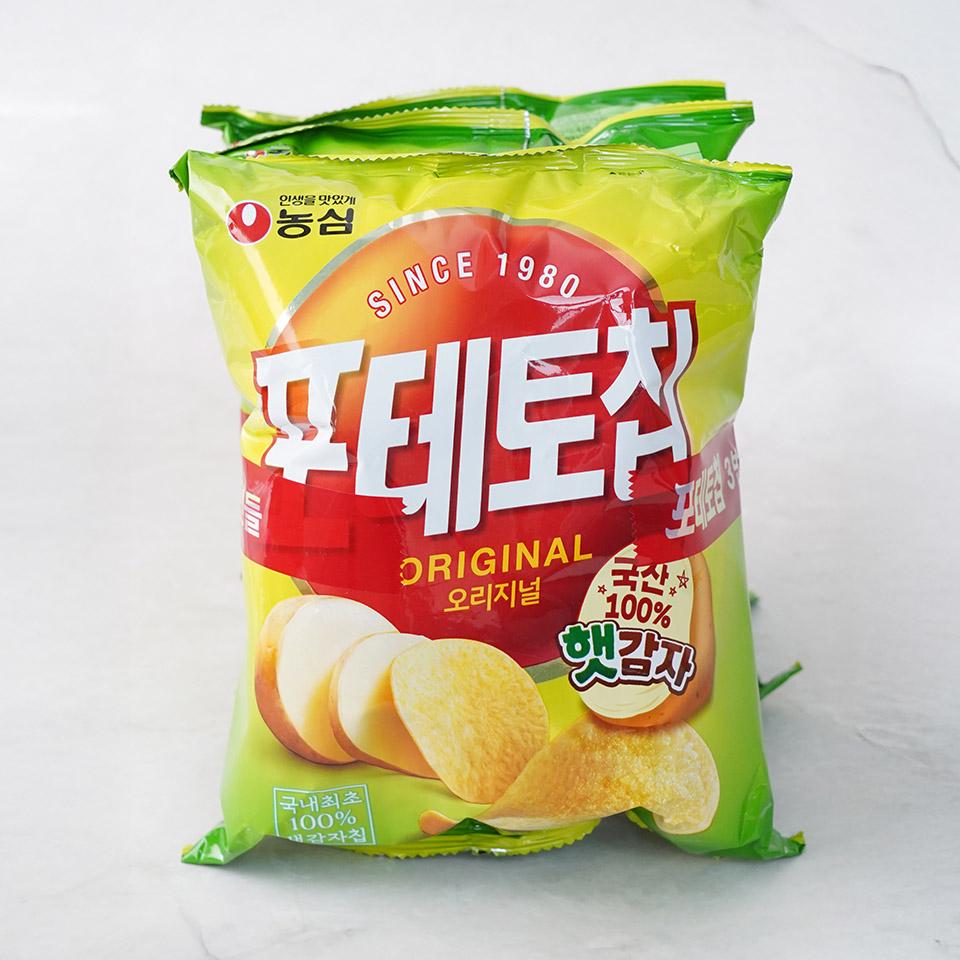 메가마트 농심 포테토칩 오리지널 50gx3 - 메인 이미지
