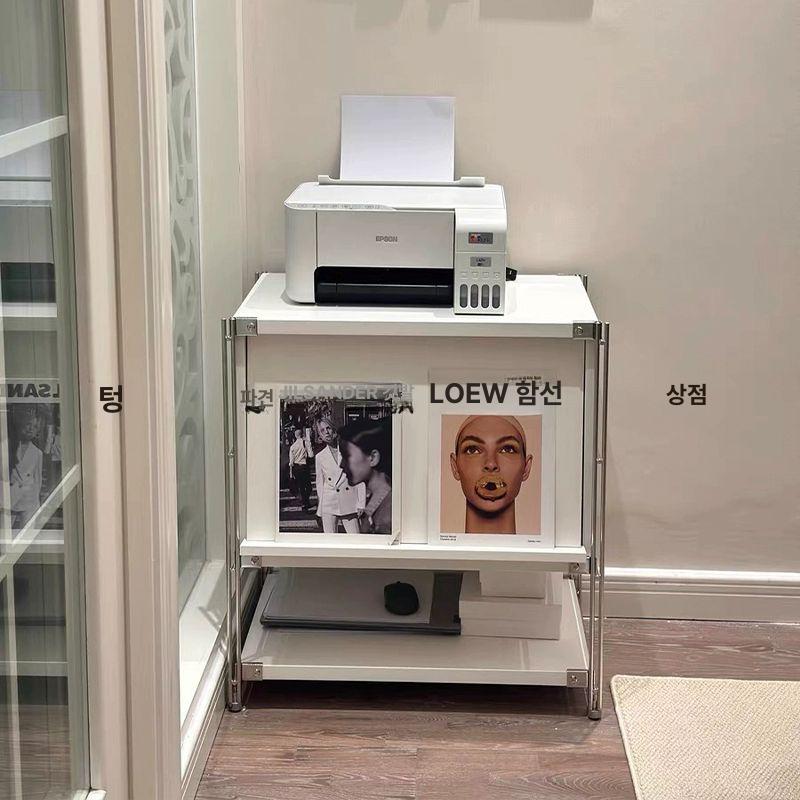 수납장 쇼파옆 폭좁은 다용도장 초슬림 거실장 수납가구 상단 플립 H50L60W41 - 상세 이미지 3