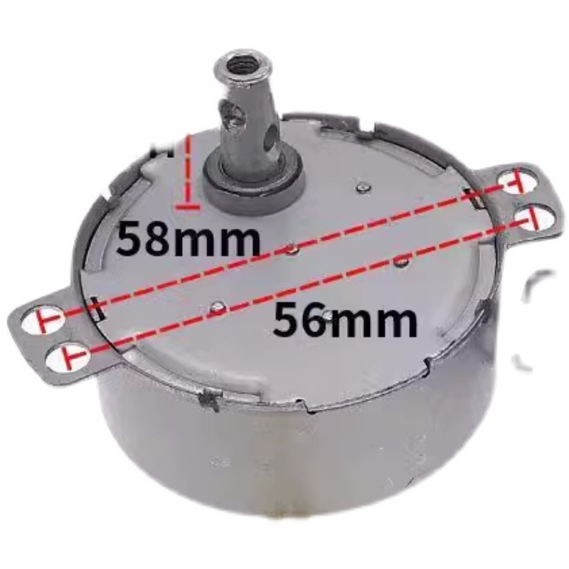 부정형 영구자석 모터 로터리모터 220V 틸팅 1.5RPM 발전기 - 상세 이미지 5