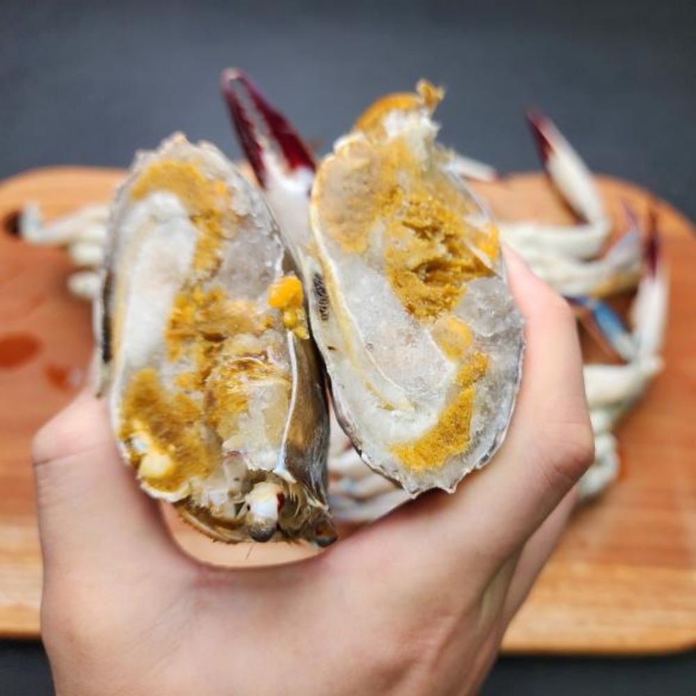 급냉 암꽃게 냉동 꽃게 급랭 암게 꽂개 햇꽃게 서해안 서해 인천 꽃개 1kg 간장게장 가을 이미지 8