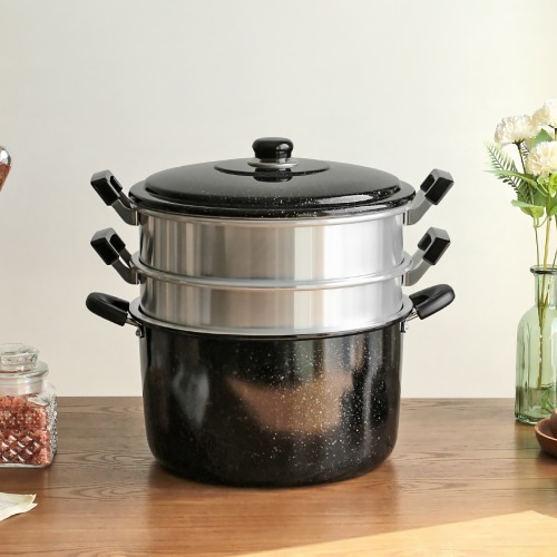 임페리얼 3단 찜 곰솥 30cm 찜판 찜솥 - 상세 이미지 4