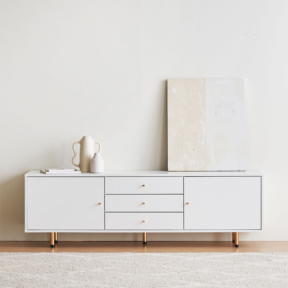 장인가구 켈러 LPM 1800 높은 수납 티비 거실장