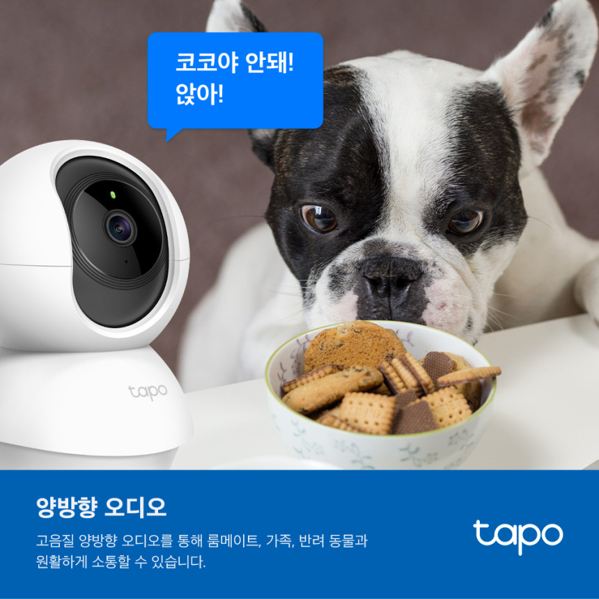 티피링크 Tapo C210 300만화소 가정용 카메라 홈캠 펫캠 아기 베이비캠 실시간 스마트폰 CCTV 사진 3