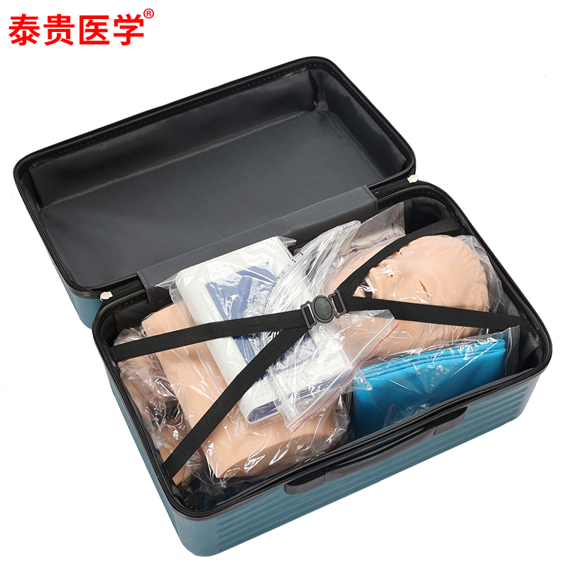 기도 삽관 마네킹 연습 실습 교구 모형 시뮬레이션 훈련 J5S 기관 삽관 모델 백포장 - 상세 이미지 5