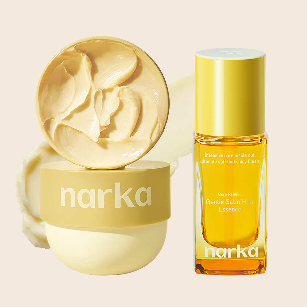 나르카 컨피던트 딥 트리트먼트 헤어 팩 290ml+젠틀 새틴 헤어 에센스 30ml - 메인 이미지