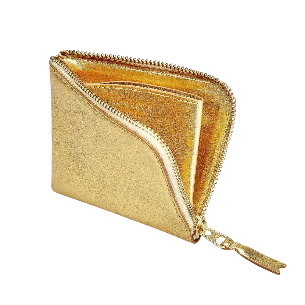 꼼데가르송 CDG 지갑 Gold/Silver SA3100G - 상세 이미지 4