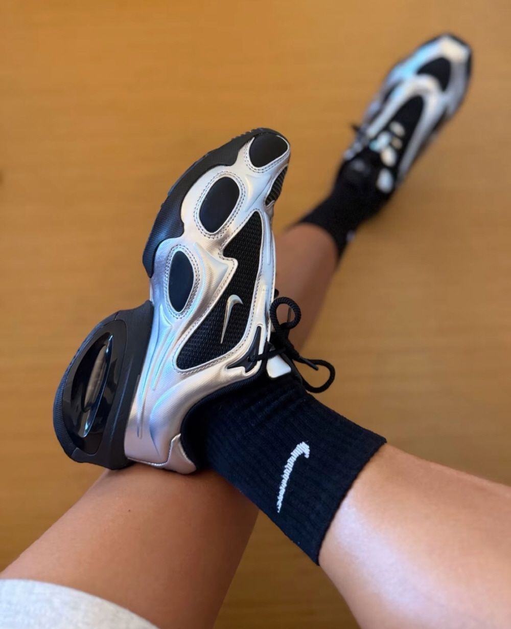 NIKE AIR MAX MUSE BLACK METALLIC SILVER W - 상세 이미지 3