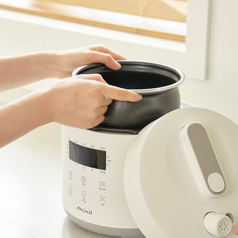 신일 미니 압력밥솥 전기 소형 밥통 자취 캠핑 4인용 5인용